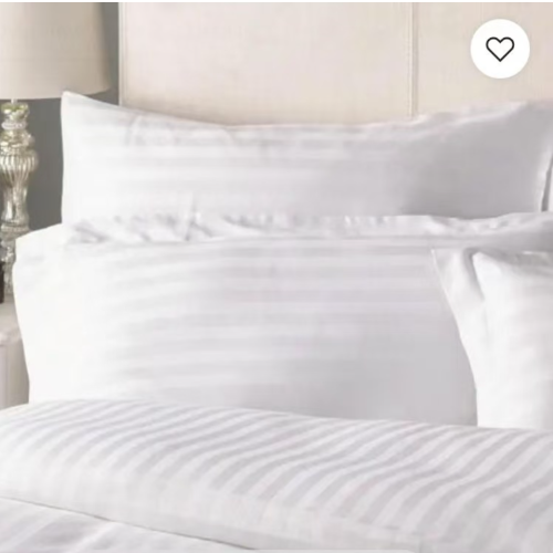 White Pillowcase Cotton 2pcs. 51cmx76cm