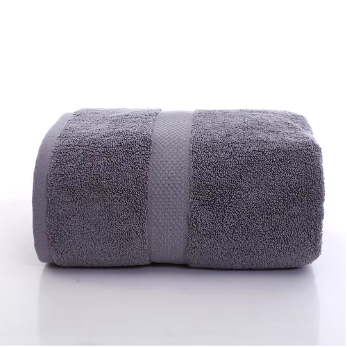 100% Cotton Gray Towel
