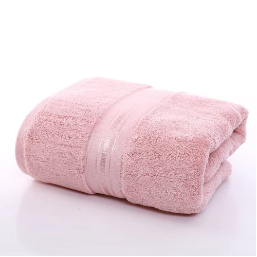 100% Cotton Pink Towel