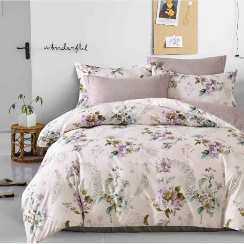 Microfibre Blossom Bedsheet