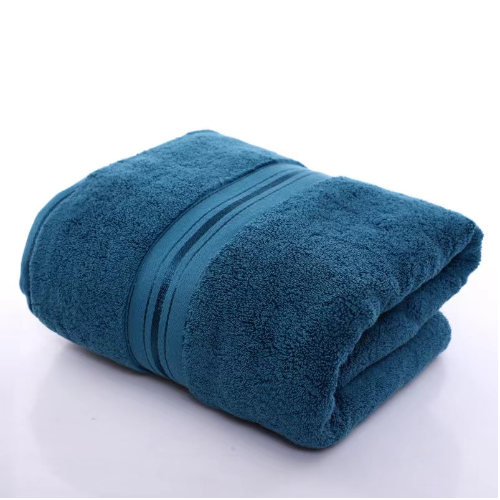 100% Cotton Blue Towel
