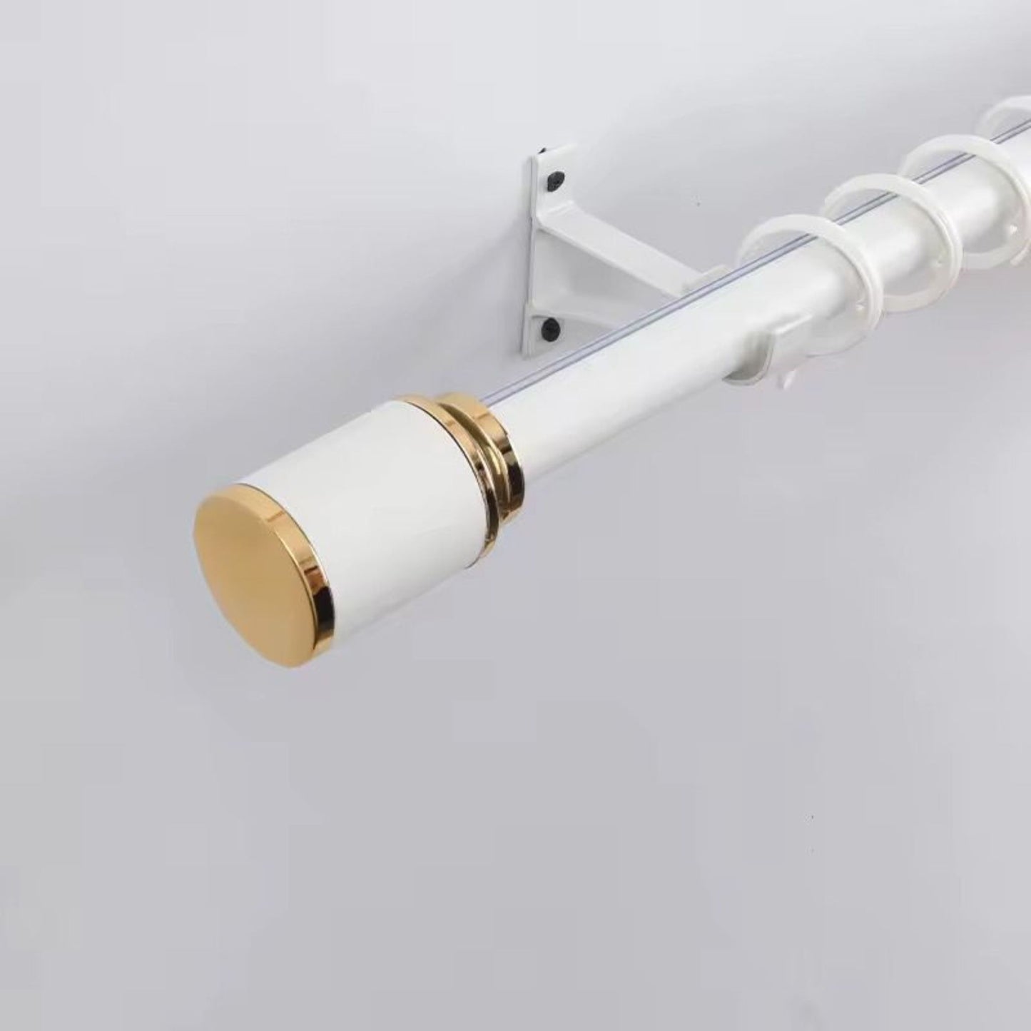 Colored White Curtain Brackets