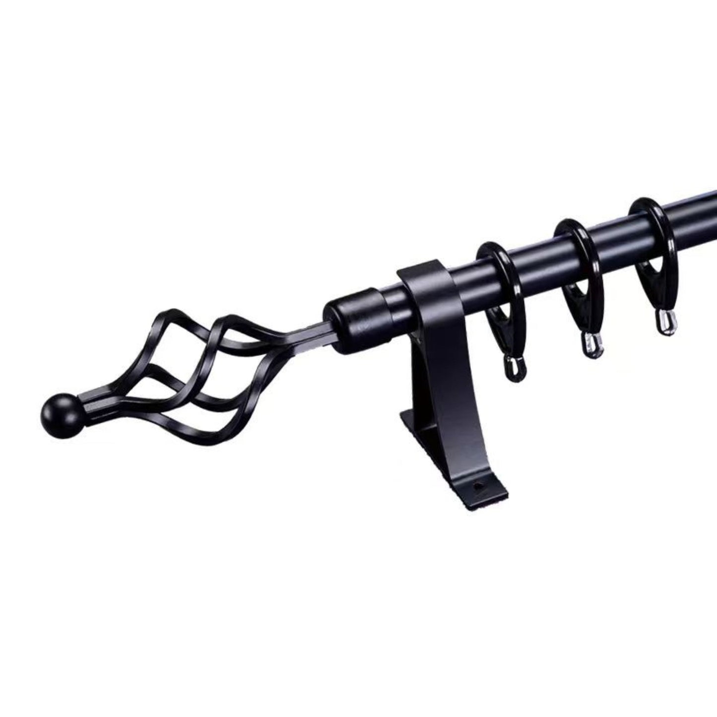 Spiral Curtain Rod Alloy Extendable