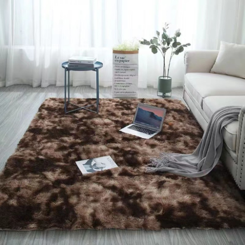 Shaggy Dark Brown Carpet