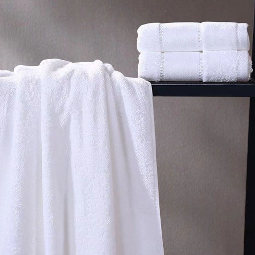 100% Cotton White Towel