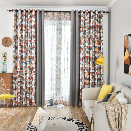 Red Haven Blackout Curtain 2pcs.