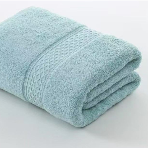 100% Cotton Light Blue Towel