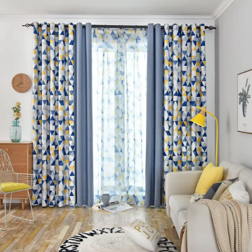 Pastel Green S Curtain 2pcs 165x165cm/pc