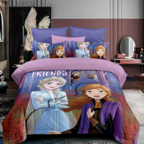 Microfibre Frozen Bedsheet