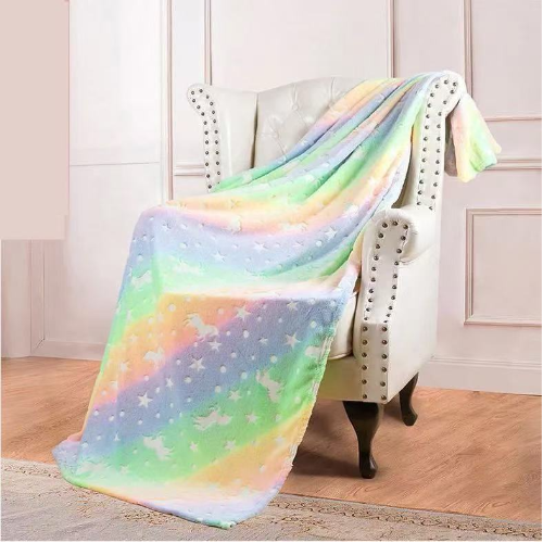 Glow Stellar Green Blanket Single