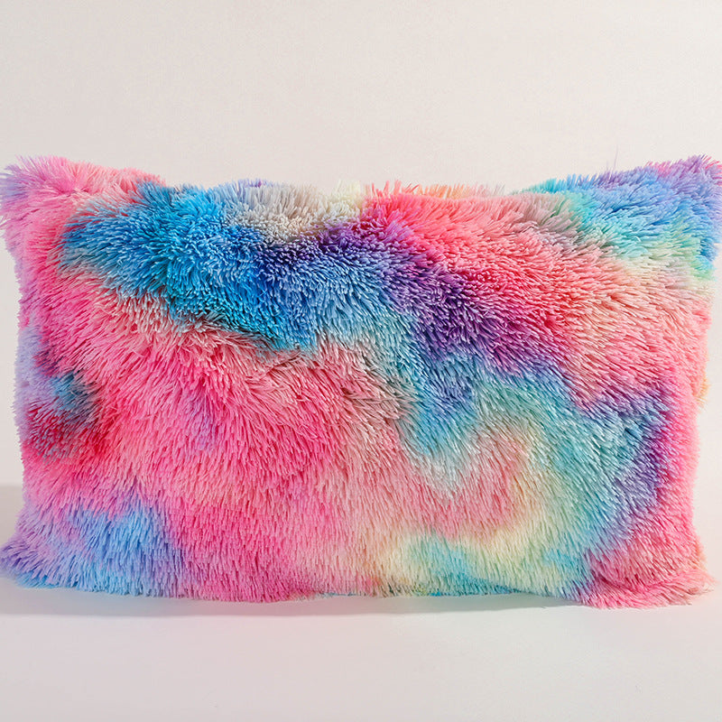 Rectangle Fur Pillow