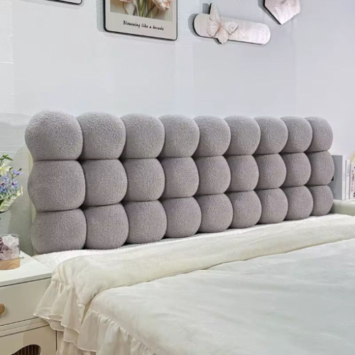Snowball Gray Headboard Cushion