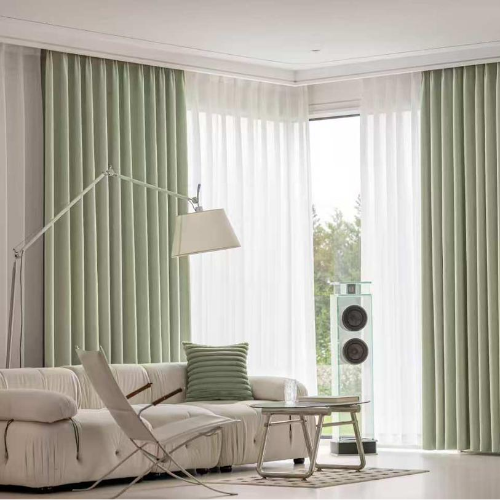 Green Meadow Blackout Curtain Set of 2