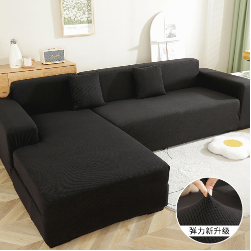 Sofa Cover Plain Black