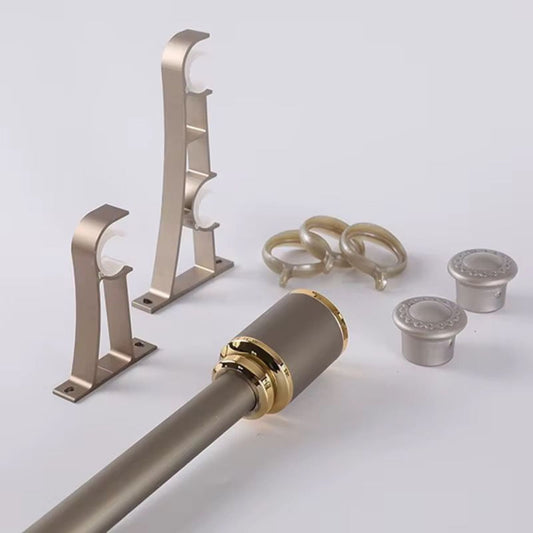 Colored Gray Curtain Brackets