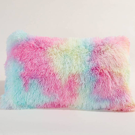 Rectangle Fur Pillow