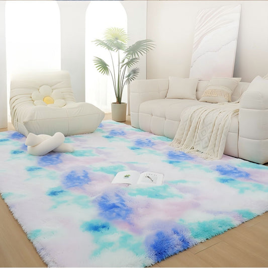 Shaggy Sky Blue Carpet