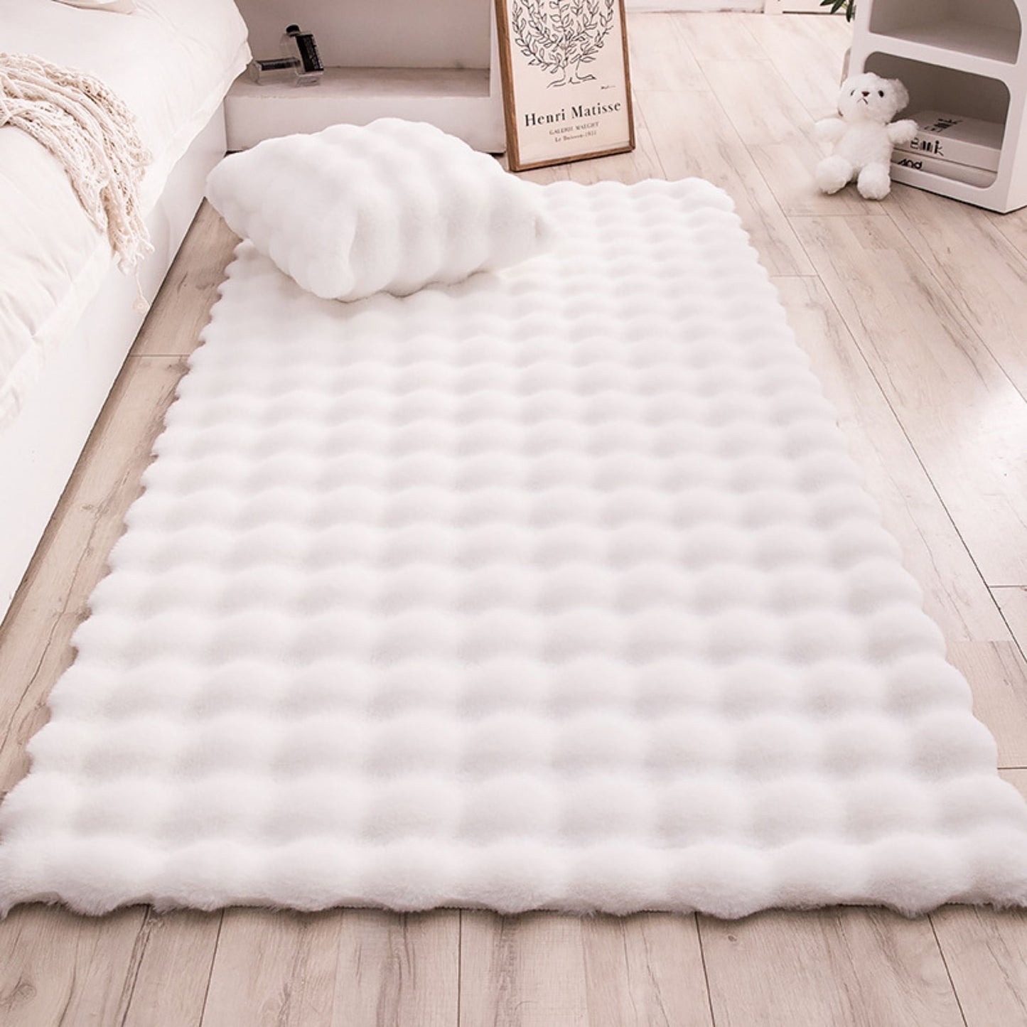 Rectangle Fur Carpet 80x160cm