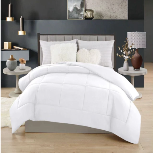 White Microfibre Comforter