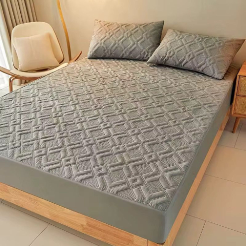 Gray Mattress Protector