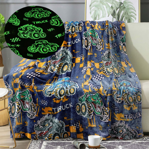 Glow Truck Blanket Single