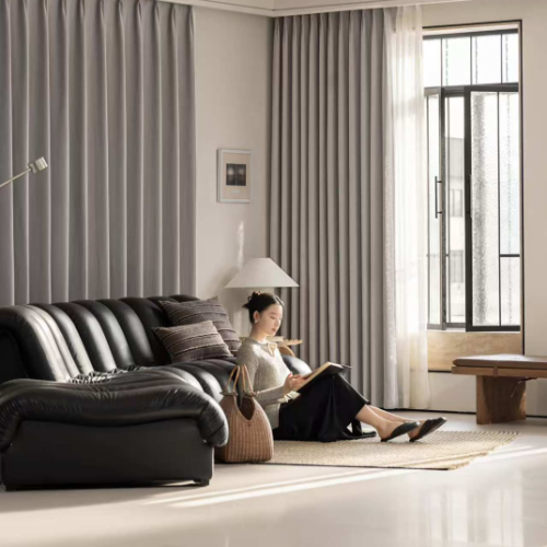 Gray Mist Blackout Curtain Set of 2